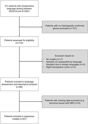 Toward a systematic grading for the selection of patients to undergo awake surgery: identifying suitable predictor variables
